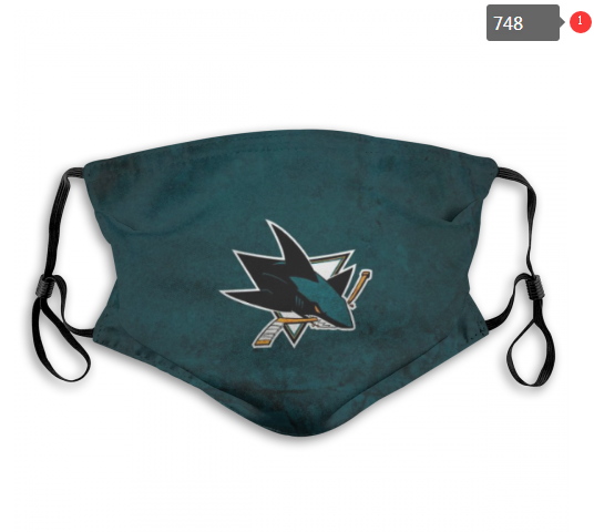 NHL San Jose Sharks #3 Dust mask with filter